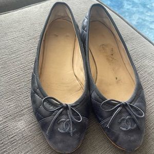 Chanel Quilted flats size 9